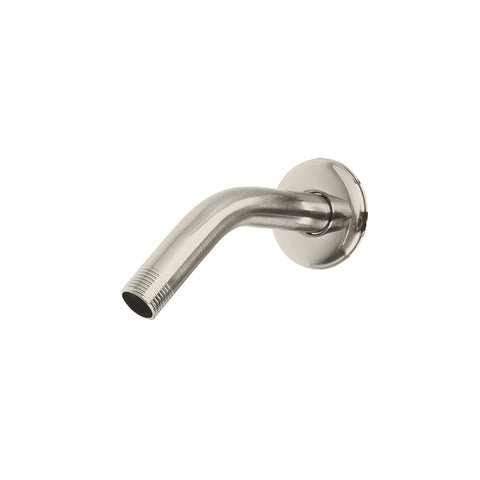 Brazo corto con chapetón para regadera, satín, FOSET AQUA | BCH-500N | 47646