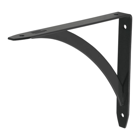 Ménsula reforzada negra 5 x 7', diseño barra, FIERO | MED-6NB | 47698