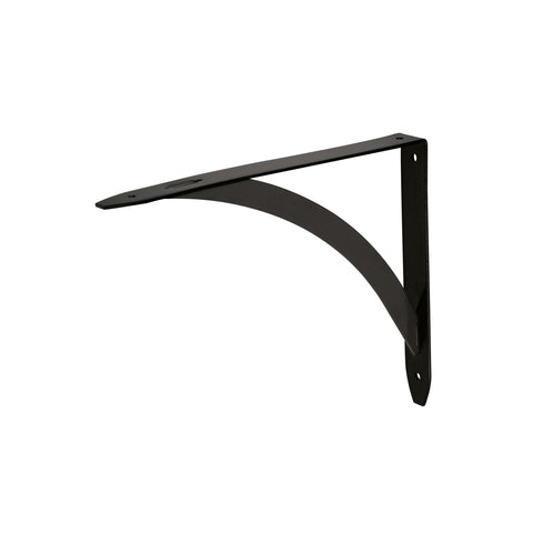 Ménsula reforzada negra 8 x 10', diseño barra, FIERO | MED-10NB | 47699