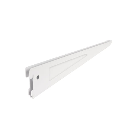 Ménsula plana blanca para cremallera doble, 32cm, FIERO | SOMO-12MD | 47715