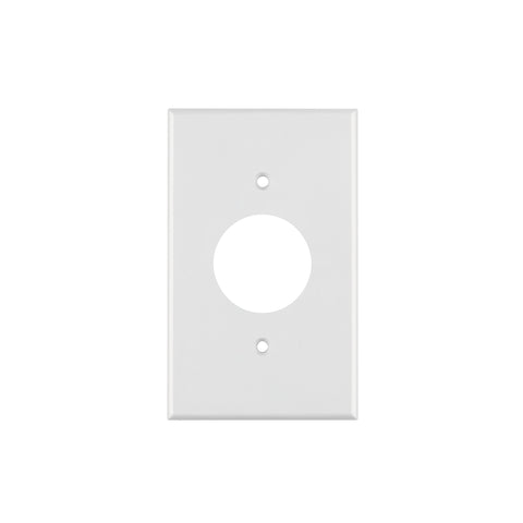 Placa de ABS para contacto redondo, Standard, blanco | PPSE-SB | 47725
