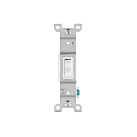 Interruptor vertical de palanca, Standard, blanco, Volteck | APSE-SB | 47727