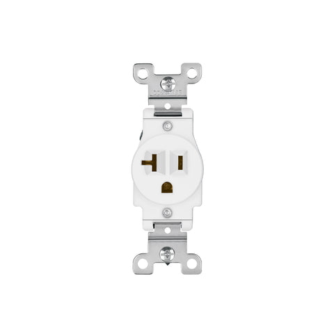 Contacto sencillo, 2 polos 3 hilos, 20 A, Standard, blanco | COSE-MSB | 47730