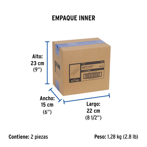 Regadera cuadrada 8', acero inox, sin brazo, satín, TÚBIG | R-415SN | 47745