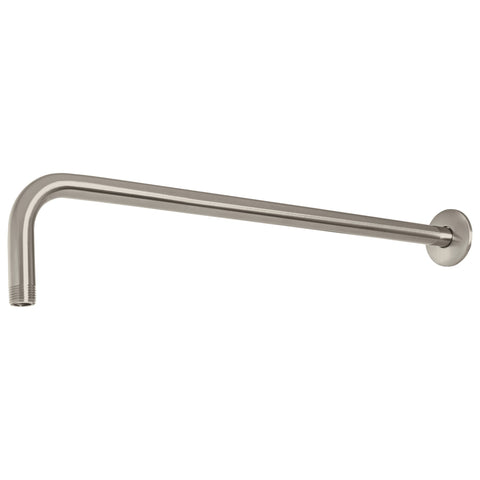 Brazo recto 50 cm con chapetón para regadera, satín, FOSET | BCH-650N | 47753