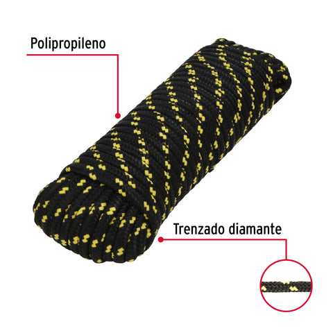 Piola de polipropileno trenzada de 10mm x 30m en madeja | PIO-1030 | 47816