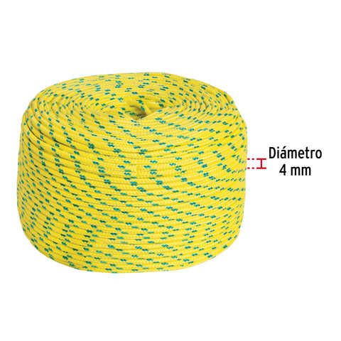 Piola de Polipropileno trenzada, multicolor, 4mm, 1 Kg | PIO-41K | 47863