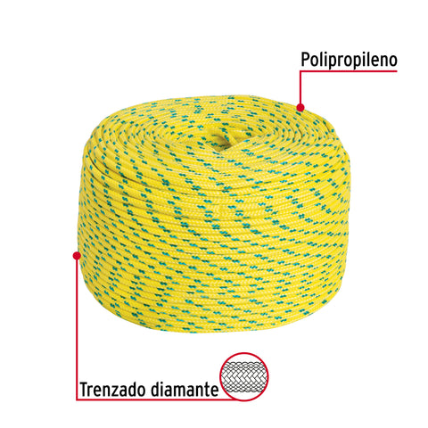 Piola de Polipropileno trenzada, multicolor, 4mm, 1 Kg | PIO-41K | 47863