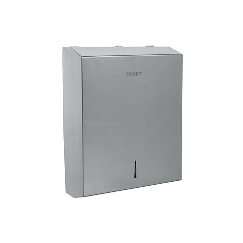 Dispensador de acero inox. para toallas de papel, FOSET | ABP-30X | 47933