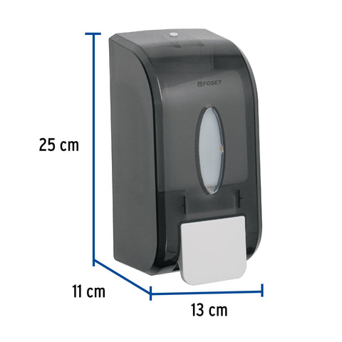 Dosificador de ABS para jabón líquido, humo, FOSET | ABP-10H | 47934