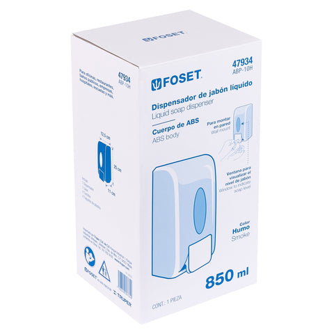 Dosificador de ABS para jabón líquido, humo, FOSET | ABP-10H | 47934