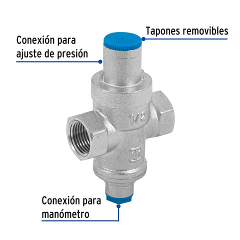 Válvula reductora de presión 1/2', FOSET | VARP-1/2 | 48061