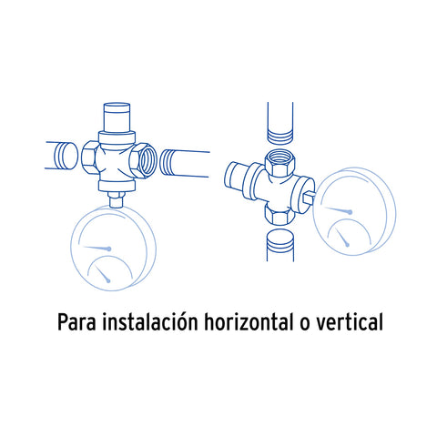 Válvula reductora de presión 1/2', FOSET | VARP-1/2 | 48061