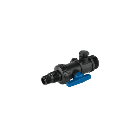 Multiconector polipropileno para tinaco, con válvula, FOSET | ATIN-001 | 48081