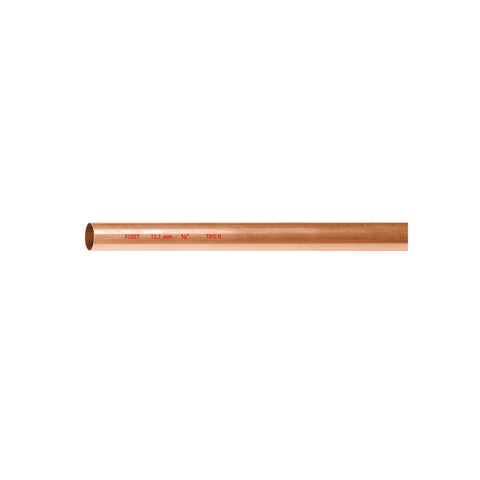 Tubo rígido de cobre 1/2' tipo 'N', 3m, 0.5kg, FOSET | CC-001N | 48151