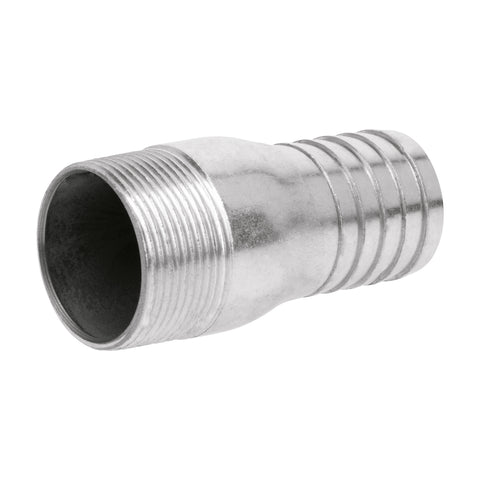 Niple de acero galvanizado 1-1/2' tipo botella, FOSET | CG-484 | 48179