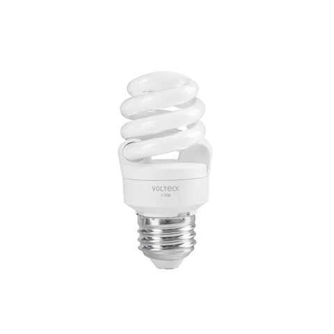 Lámpara espiral mini T2 7 W luz de día en blíster, Volteck | F-7EM | 48202