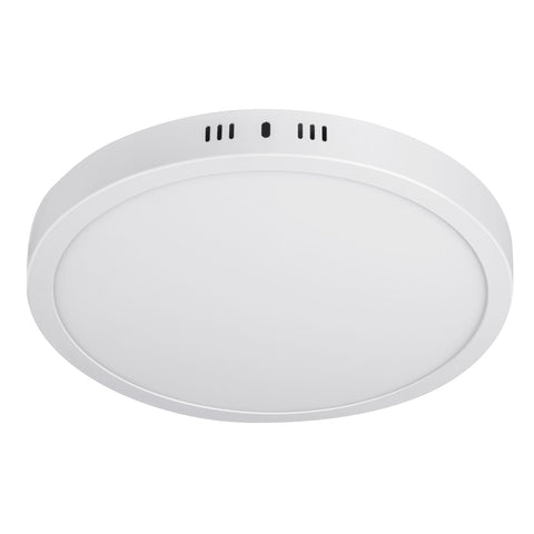 Luminario LED plafón24W 3000K, redondo, blanco, VOLTECK | PLA-209LC | 48259