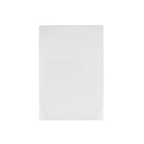 Placa de ABS ciega, línea Oslo, color blanco, Volteck | PPCI-OB | 48306