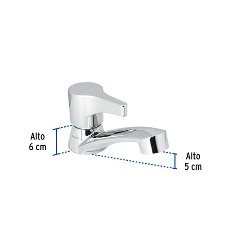 Llave individual lavabo, ABS, palanca, BASIC | MP-143 | 48381
