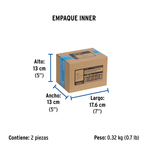 Llave individual lavabo, ABS, cruceta, BASIC | MP-144 | 48383
