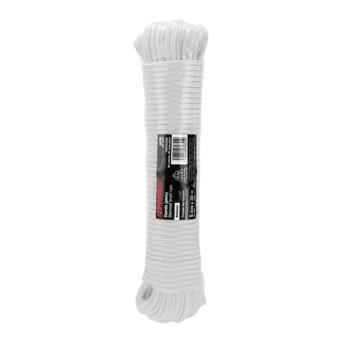 Piola de poliéster diamante de 5mmx30m blanca, madeja, FIERO | PIO-530P | 48396