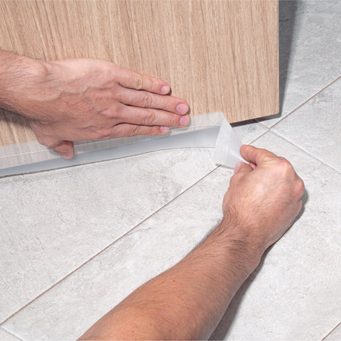 Cinta guardapolvo 3 m x 35 mm, transparente, HERMEX | GUPO-203 | 48466