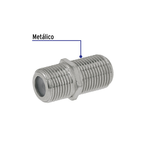 Bolsa con 4 conectores coaxiales RG 6 para conector macho | COCO-6B | 48484