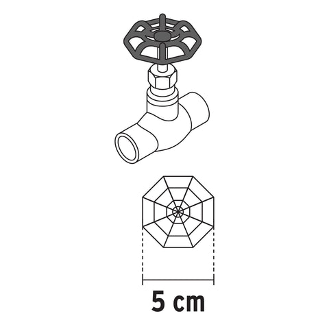 Repuesto de volante válvulas de globo/compuerta,1/2,3/4,1' | REF-COGL-1/2 | 48535
