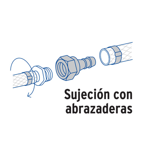 Adaptador inserción rosca interior de 1x1', FOSET | CM-603 | 48582