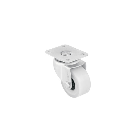 Rodaja de polietileno 2' placa giratoria, con balero, FIERO | RO-222 | 48625