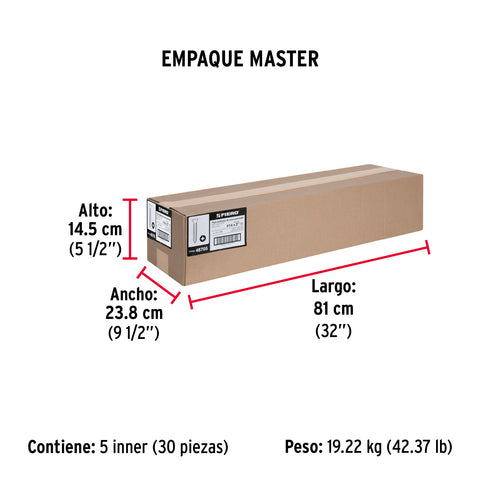 Bolsa con 100 pijas #14 x 2' multiusos, FIERO | PIJ-1450 | 48705