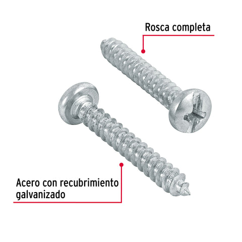 Bolsa con 200 pijas para lámina, #4 x 3/4', FIERO | PILA-4X3/4 | 48714