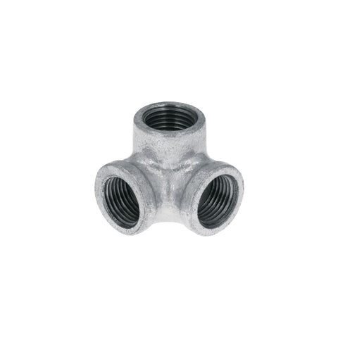 Codo rincón acero galvanizado de 1/2', FOSET | CG-511 | 48740