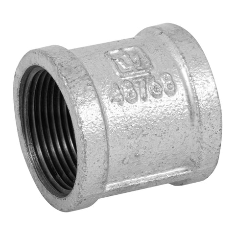 Cople reforzado de acero galvanizado de 1-1/4', FOSET | CG-204 | 48768