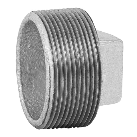 Tapón macho 2' de acero galvanizado, FOSET | CG-316 | 48785