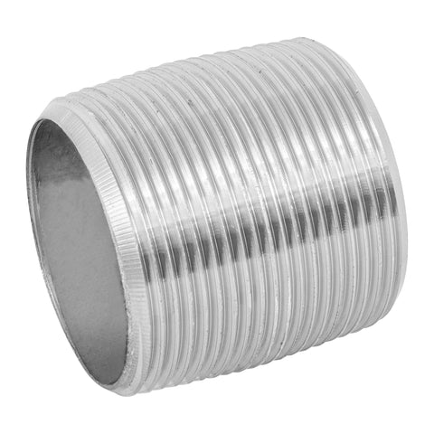 Niple de acero galvanizado 1-1/2' cuerda corrida, FOSET | CG-475 | 48790