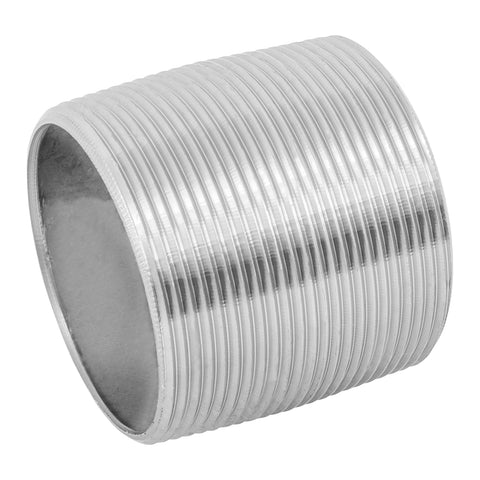 Niple de acero galvanizado 2' cuerda corrida, FOSET | CG-476 | 48791