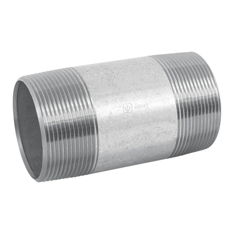 Niple de acero galvanizado, 2 x 4', FOSET | CG-444 | 48843
