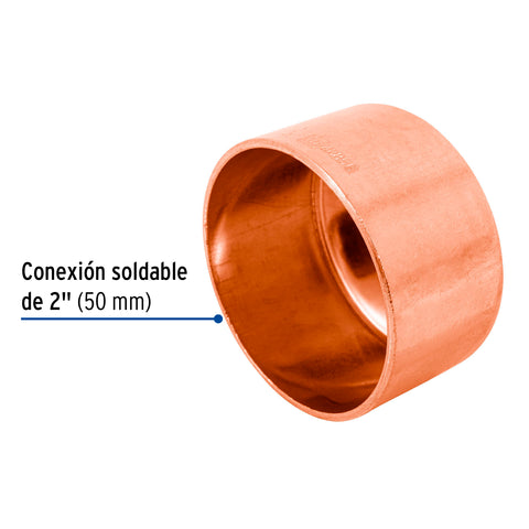 Tapón capa de cobre 2', FOSET | CC-366 | 48856