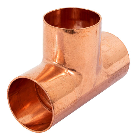 Tee sencilla de cobre 1-1/4', FOSET | CC-764 | 48863
