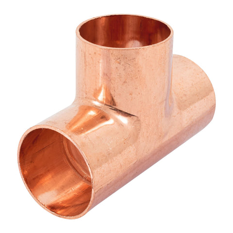 Tee sencilla de cobre 1-1/2', FOSET | CC-765 | 48864