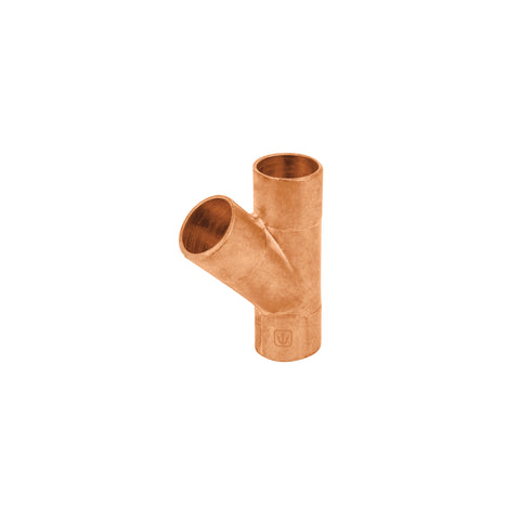 Yee sencilla de cobre 3/4', FOSET | CC-802 | 48893