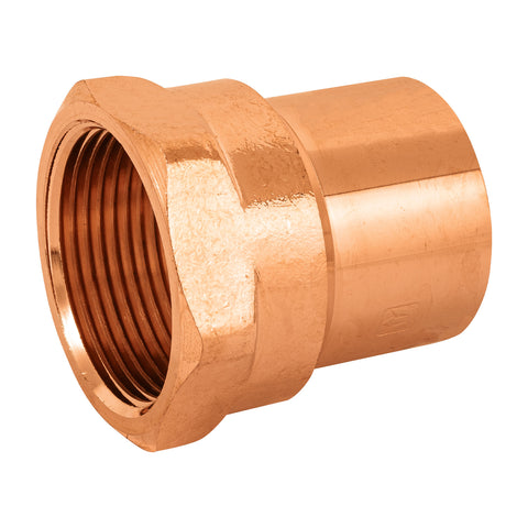 Conector de cobre, rosca interior 1-1/4', FOSET | CC-604 | 48898