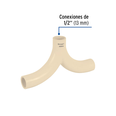 Mezclador tipo bigote de CPVC 1/2', FOSET | CPVC-771 | 48904