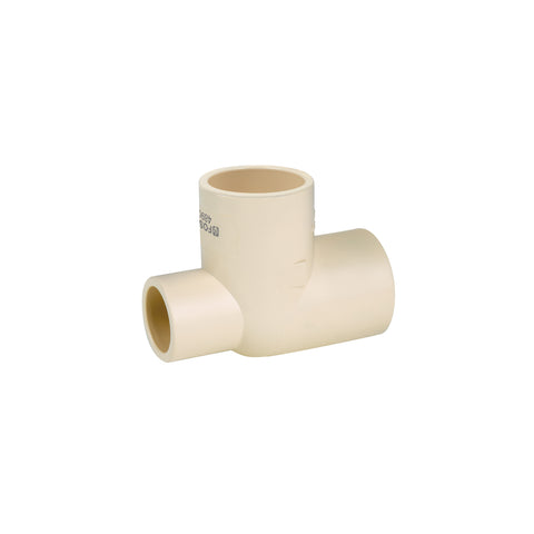 Tee reducida lateral de CPVC 3/4' x 1/2' x 3/4', FOSET | CPVC-726 | 48908