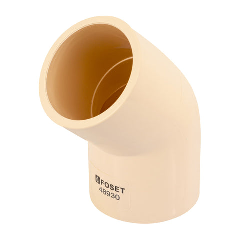 Codo 45° CPVC de 1-1/2', FOSET | CPVC-865 | 48930