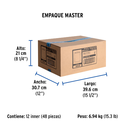 Cople de CPVC de 2', FOSET | CPVC-266 | 48934