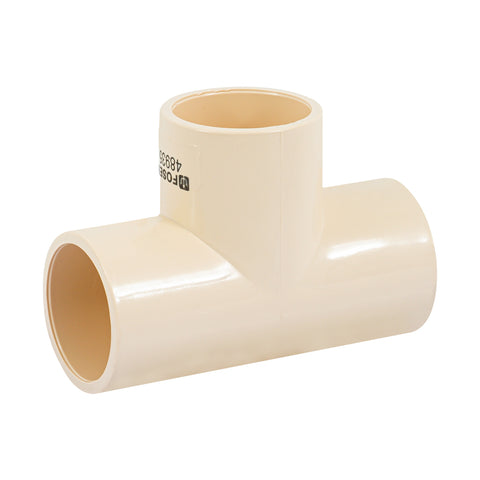 Tee sencilla de CPVC de 1-1/4', FOSET | CPVC-764 | 48935