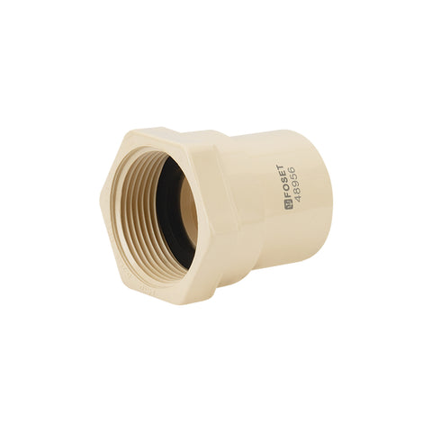 Conector hembra CPVC 1-1/4', FOSET | CPVC-604 | 48956